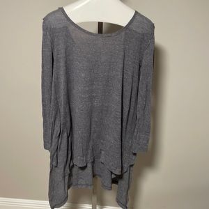 FP long flowy shirt